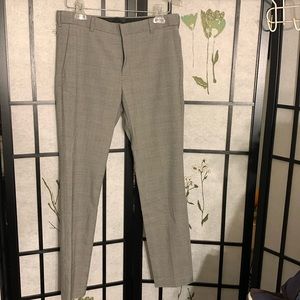 EUC, H&M Skinny fit pants, worn once, like new, adjustable waist